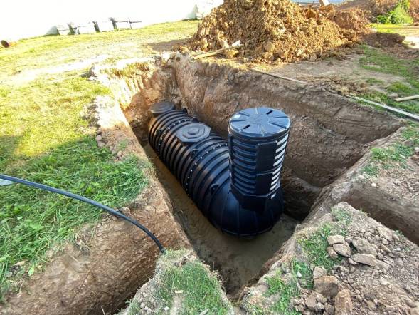 Емкость для дизельного топлива подземная горизонтальная, 9000 л, черный [TDLDT9000Y1]