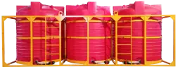 Кассета с емкостями 15000 л (3х5000 л) пласт. краны