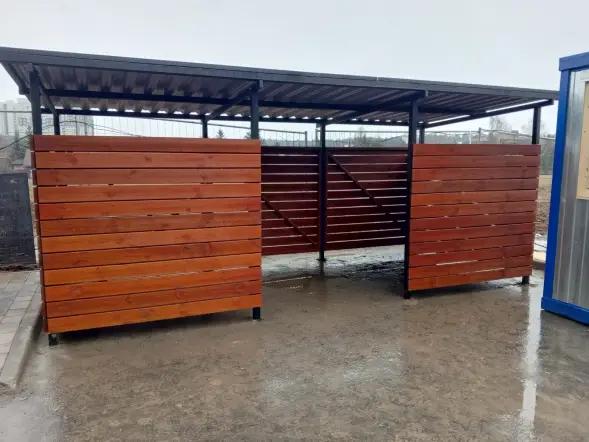 Контейнерная площадка «Экология» 8,8 м (на 5 контейнеров)