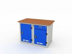 Верстак ДВК с 2 тумбами WOKER PRO 2102.1200