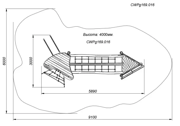 Игровой комплекс HARDWOOD «Винтертур»
