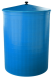 Бочка пластиковая садовая для дождевой воды и полива, 300л, голубой [361]
