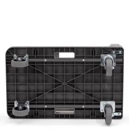 Тележка грузовая платформенная FW-150П со складной ручкой