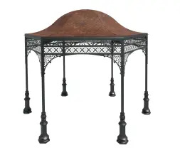 Беседка «Сити Гранд» шестигранная, R2250 мм Без подиума