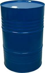 Бочка металлическая с крышкой и двумя пробками, 216.5 л, синий [БСЗ 216,5ук (СТ)]