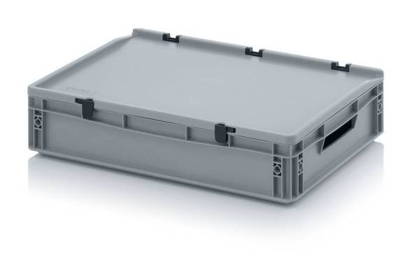 Евроконтейнер пластиковый с крышкой ED 64/12