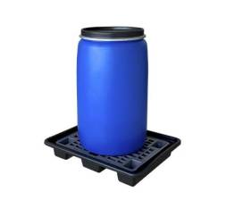 Сточный пластиковый поддон, 962х762х160 мм, серый