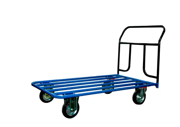 Тележка платформенная Стелла-техник КП-600Т-200-К, 800х1400мм, трубчатая