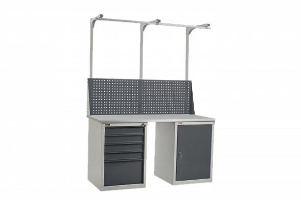 Верстак ВЛ-150-07 ЦФ + Э2