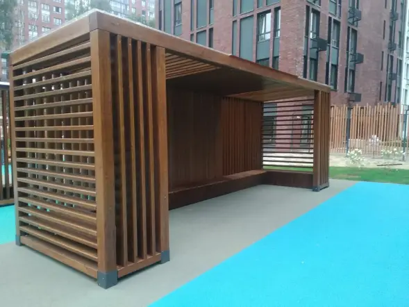 Теневой навес «Велариум» 6,3х4х3 м