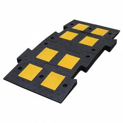 Лежачий полицейский ИДН-1100 Средний Элемент, Черный (Композит)