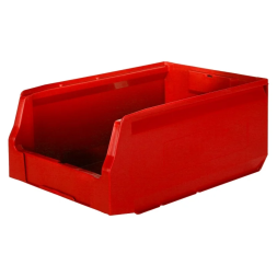 Складской лоток для метизов, мелочей и деталей Logic Store®, 350х225х200 мм, красный [12.404]