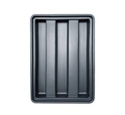 Сточный пластиковый поддон, 1362х962х160 мм, серый